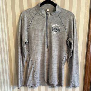 Toledo University Gray Quarter-Zip Under Armour Heat Gear